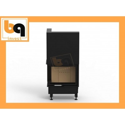 WKŁAD KOMINKOWY A10L 650x370x510  H DJ Slim