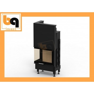WKŁAD KOMINKOWY A11L 655x370x510 DJ H Slim