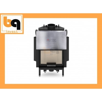 10,5-14,5 KW GILOTYNA, POZIOMY WKŁAD KOMINKOWY Z PŁASZCZEM WODNYM ALAQ 59 X 43.G