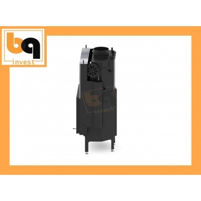 10,5-14,5 KW GILOTYNA, POZIOMY WKŁAD KOMINKOWY Z PŁASZCZEM WODNYM ALAQ 59 X 43.G