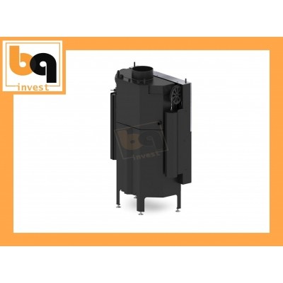 10,5-14,5 KW GILOTYNA, POZIOMY WKŁAD KOMINKOWY Z PŁASZCZEM WODNYM ALAQ 59 X 43.G