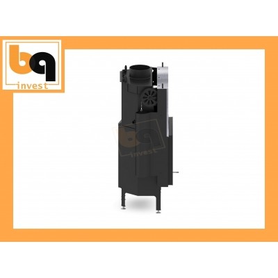 10,5-14,5 KW GILOTYNA, POZIOMY WKŁAD KOMINKOWY Z PŁASZCZEM WODNYM ALAQ 59 X 43.G
